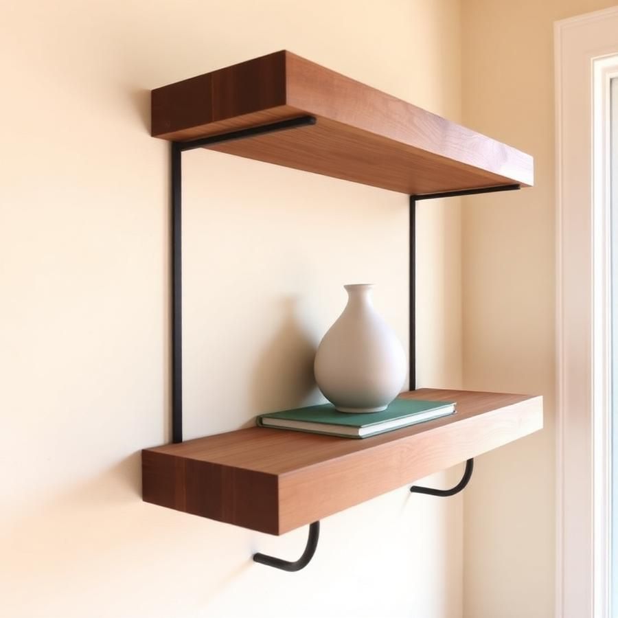 Barnwood Floating Shelf