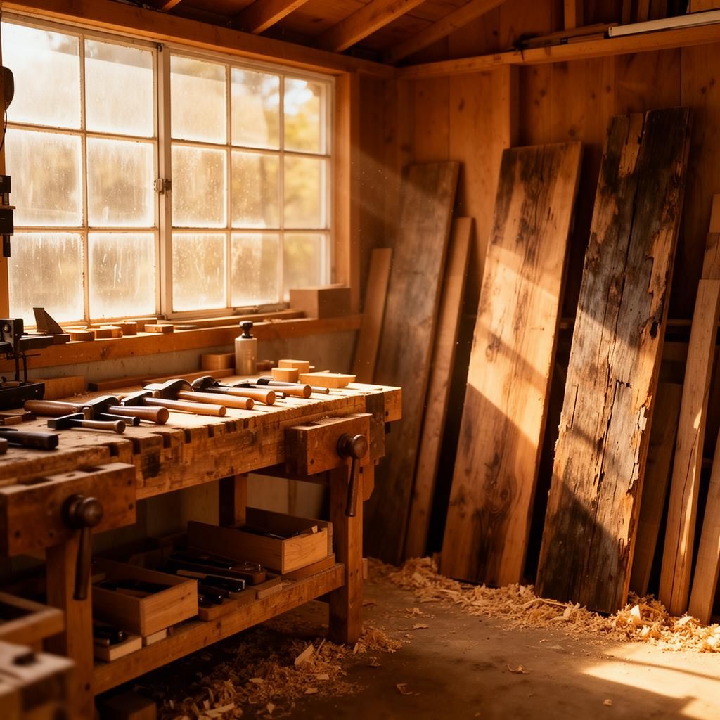 Sunlight in the Haven & Hearth workshop in Moorpark.